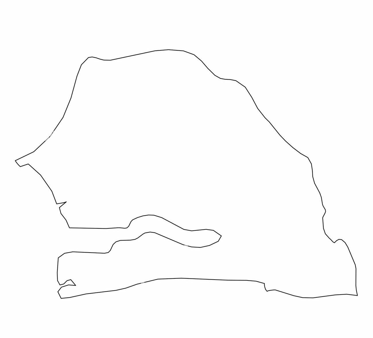 Senegal map